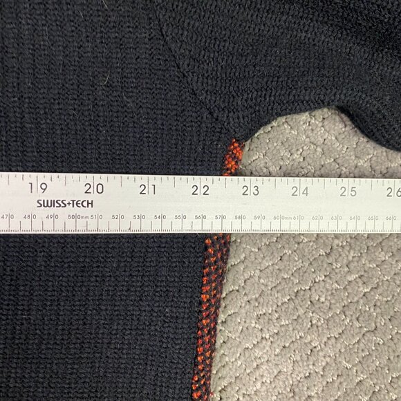 Vintage Leo Chevalier Sweater Men's Large Fits medium 3D Cosby Biggie Abstract - Picture 7 of 8